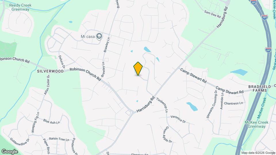 6014 Timbertop Ln Mapa y Detalles de la Ubicación