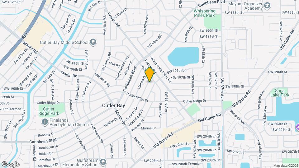 9292 Jamaica Dr Map and Location Details