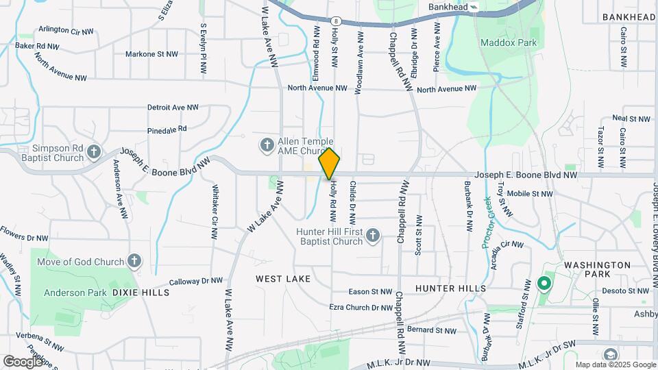 280 Holly Rd NW Map and Location Details