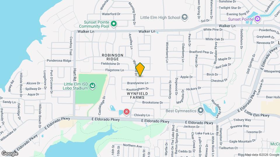 1538 Thornhill Ln Map and Location Details