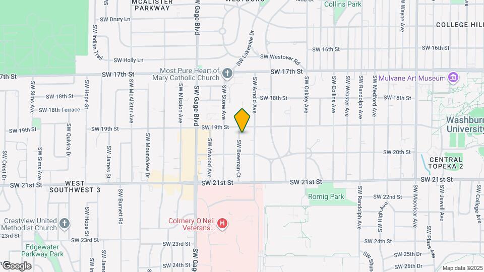 1916 SW Bowman Ct Map and Location Details
