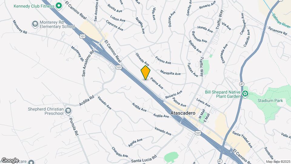5235 El Camino Real Map and Location Details