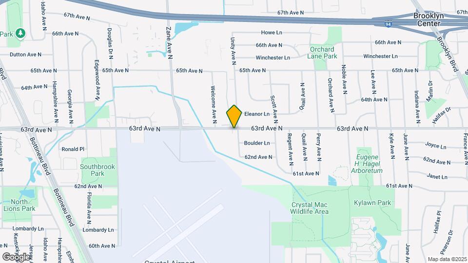 5401 63rd Ave N Map and Location Details