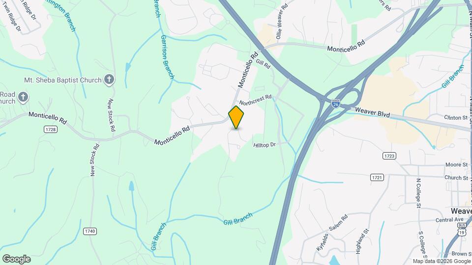 109 Gregory Ct Map and Location Details