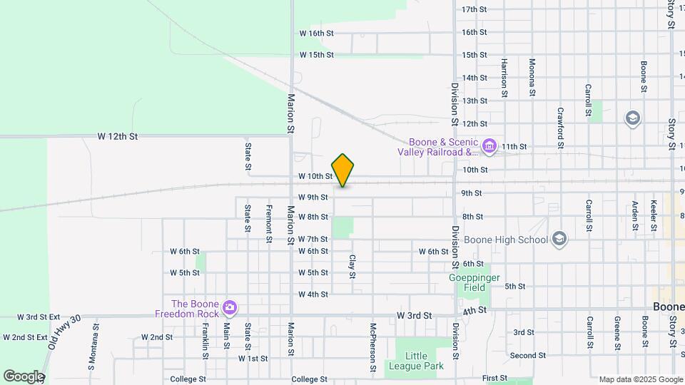 511 W 9th St Map and Location Details