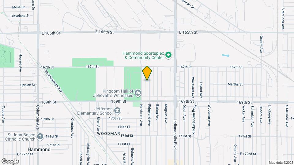 6806 Ridgeland Ave Map and Location Details