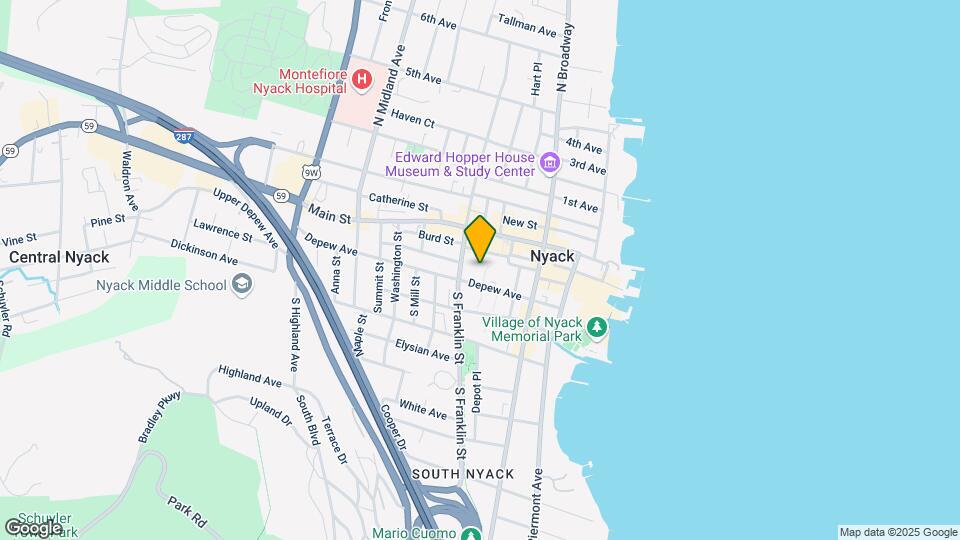 Nyack Plaza Apartments Map and Location Details