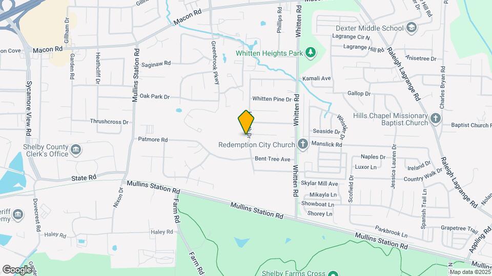 1157 Harpeth Dr Mapa y Detalles de la Ubicación