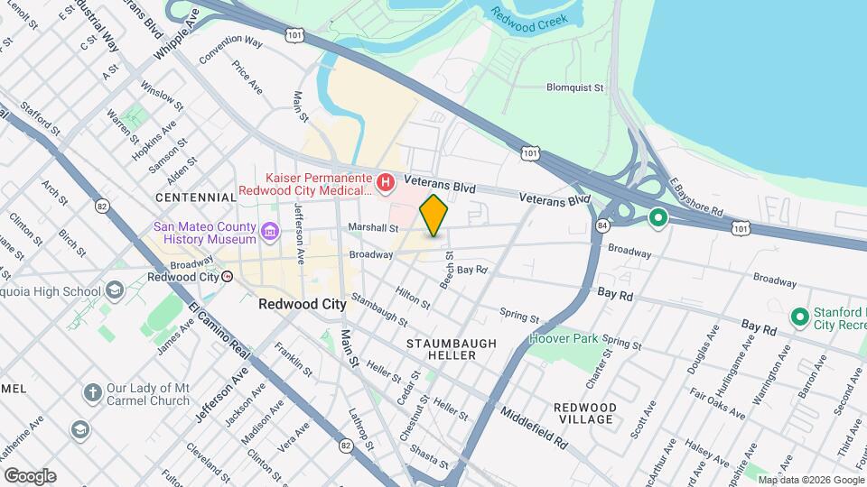 1728 Broadway St Mapa y Detalles de la Ubicación