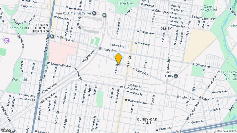 5449 N 6th St Map and Location Details
