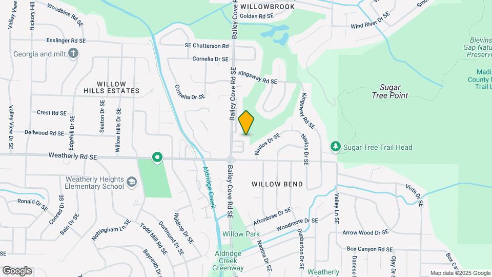 1217 Catskill Cir SE Map and Location Details
