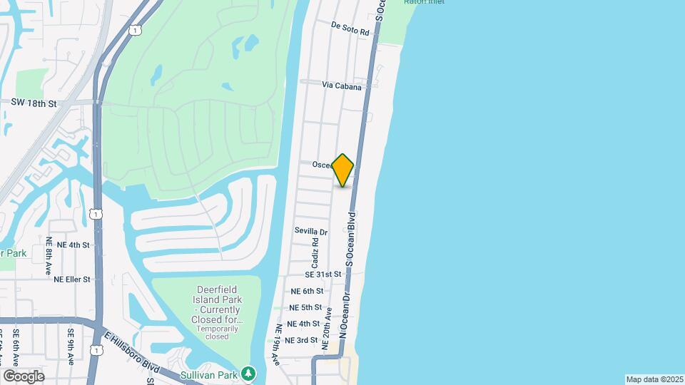 2679 S Ocean Blvd Map and Location Details