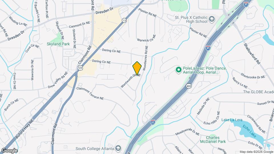 2497 Wentworth Dr NE Map and Location Details