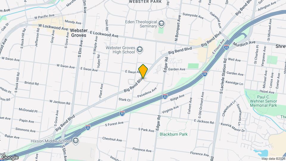 8368 Big Bend Blvd Map and Location Details