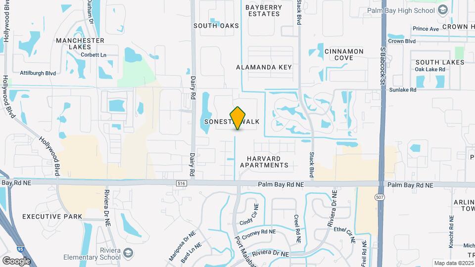 1010 Luminary Cir-Unit -Unit 105 Map and Location Details