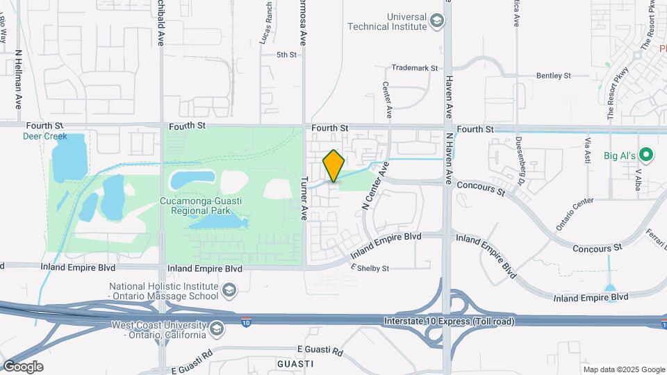 976 Turner Ave Map and Location Details