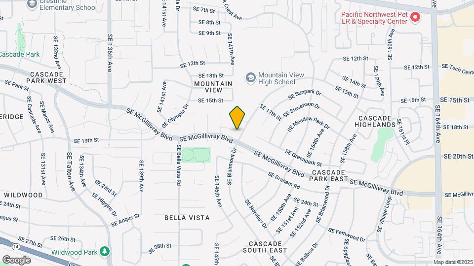 14625-14627 SE 17th Cir Map and Location Details