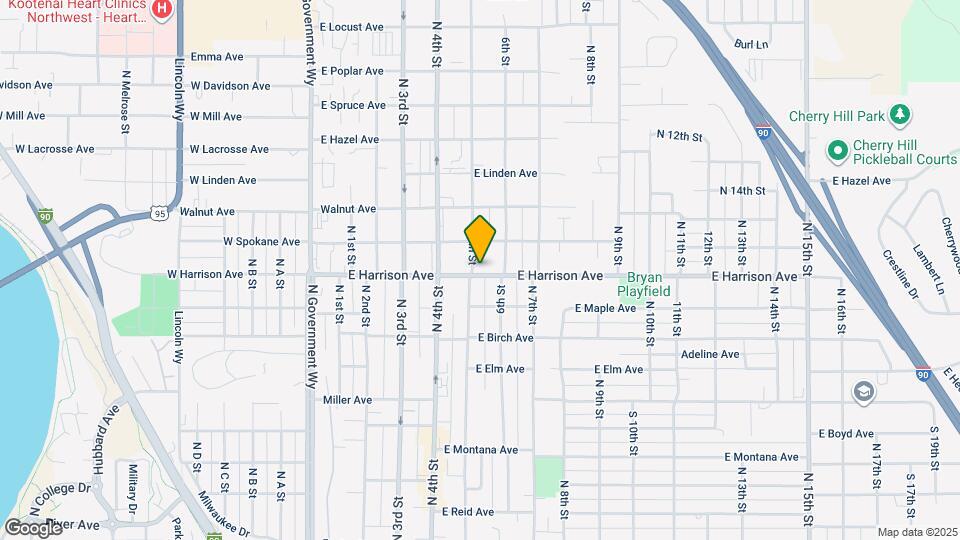1204 N 5th St Map and Location Details
