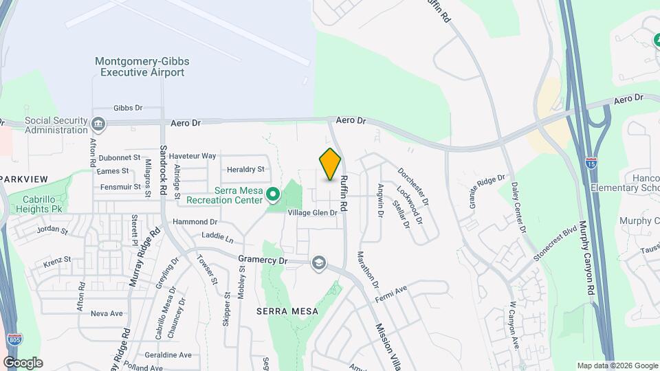 3550 Ruffin Rd Map and Location Details