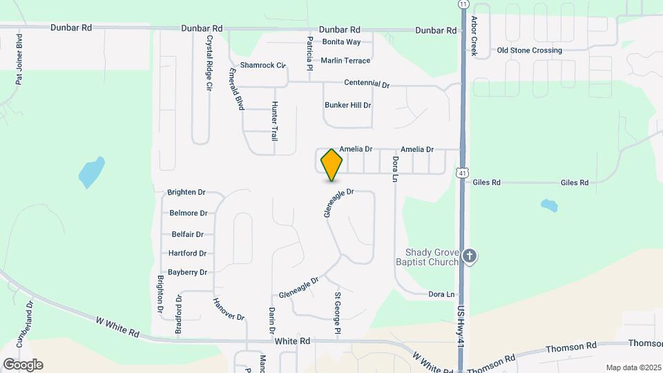 141 Gleneagle Dr Map and Location Details