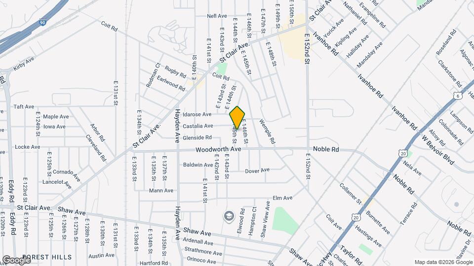 1189 E 145th St Mapa y Detalles de la Ubicación