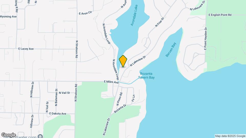 10421 N Lakeview Dr Mapa y Detalles de la Ubicación