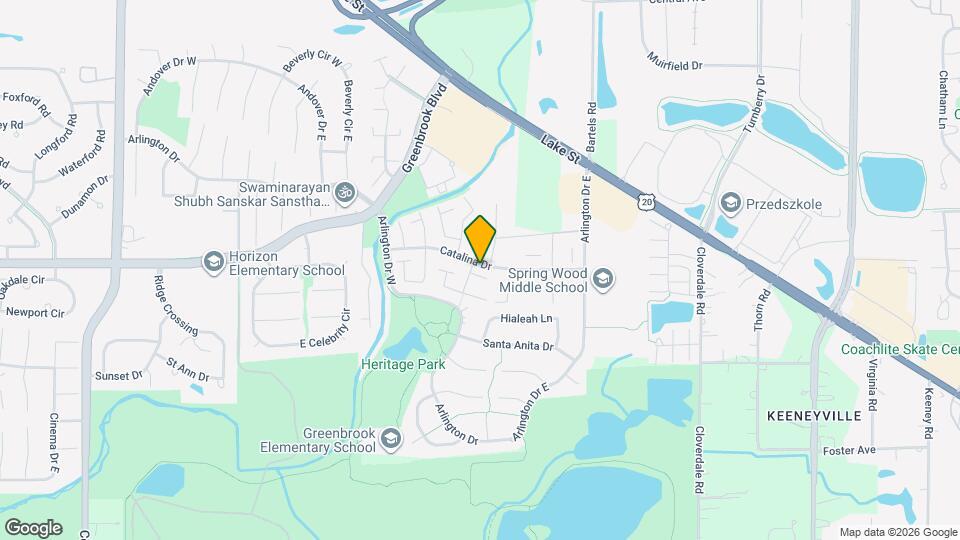 1321 Court O Map and Location Details