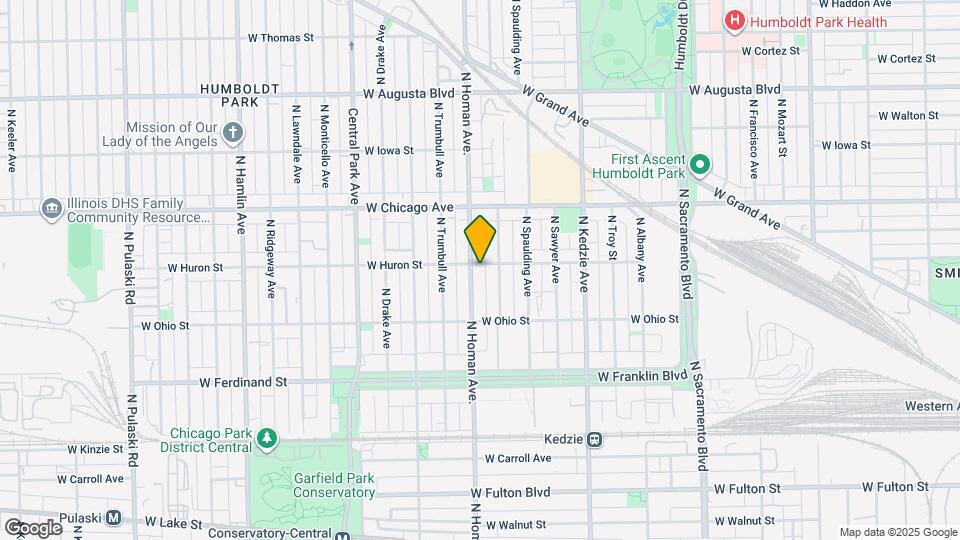 3355 W Huron St Map and Location Details