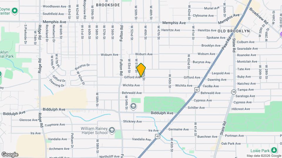 4907 Gifford Ave Mapa y Detalles de la Ubicación