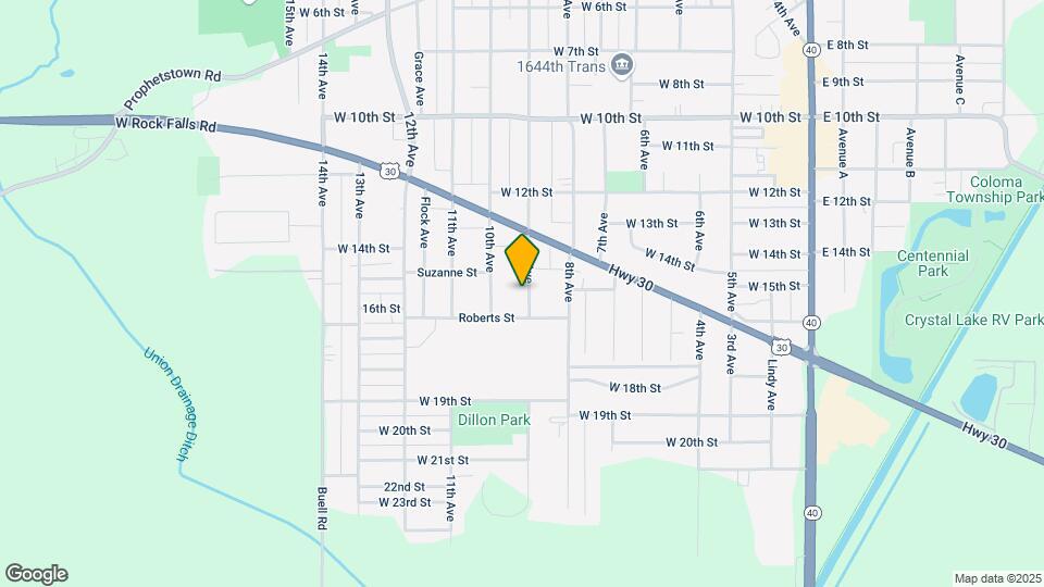 1406 9th Ave Mapa y Detalles de la Ubicación