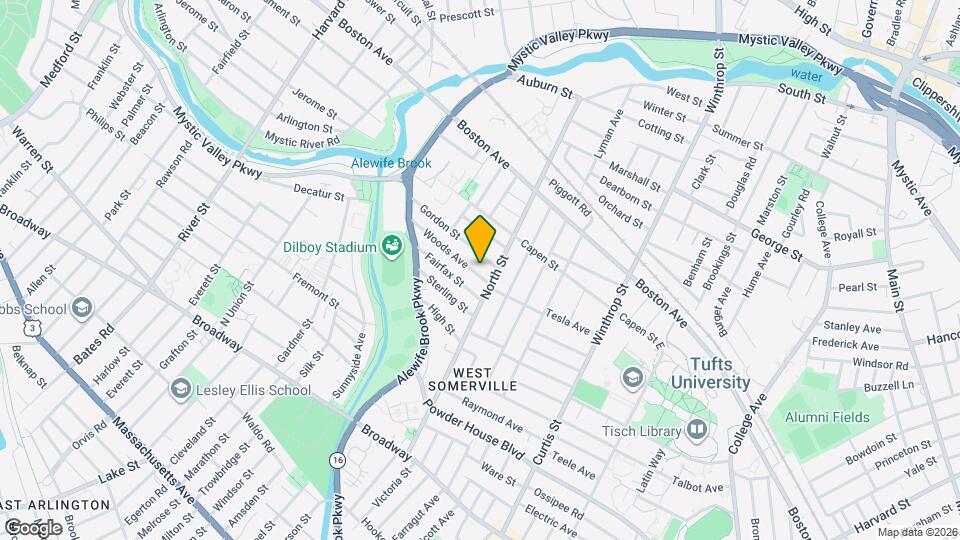 15 Woods Ave Map and Location Details