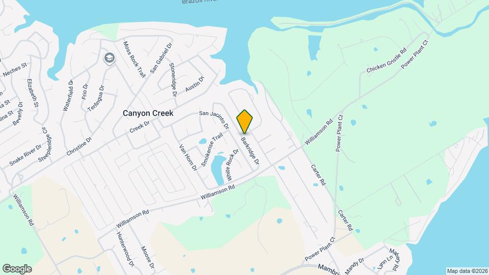 5709 Barkridge Dr Map and Location Details