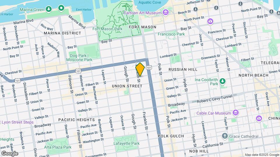 2650 Franklin St Mapa y Detalles de la Ubicación