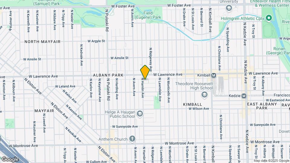 3750 W Giddings St Map and Location Details