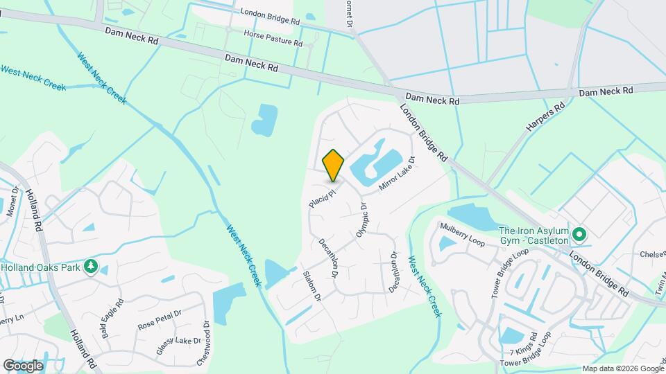 1724 Placid Ct Map and Location Details