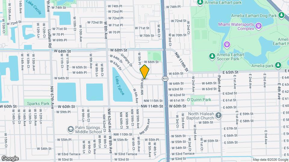 5850 NW 118th St Map and Location Details