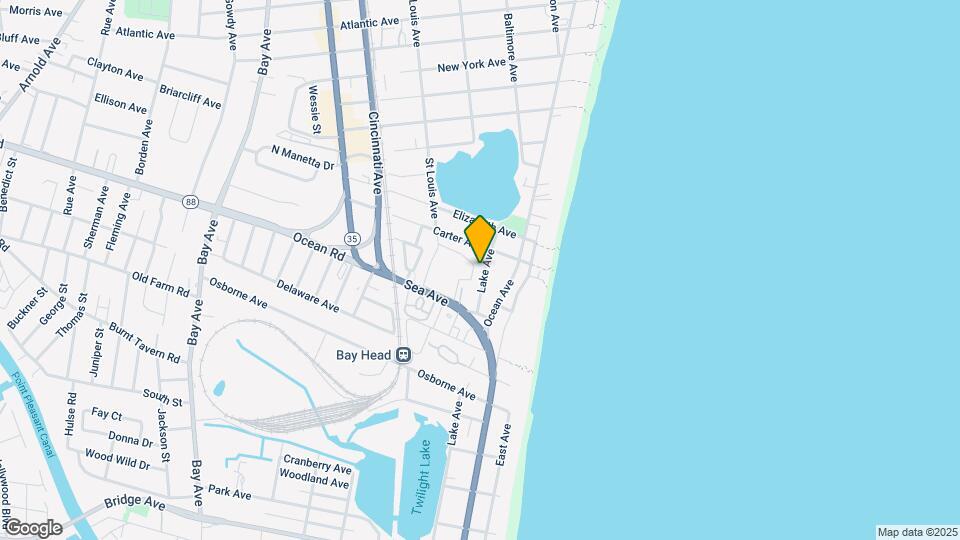 1603 Lake Ave Mapa y Detalles de la Ubicación