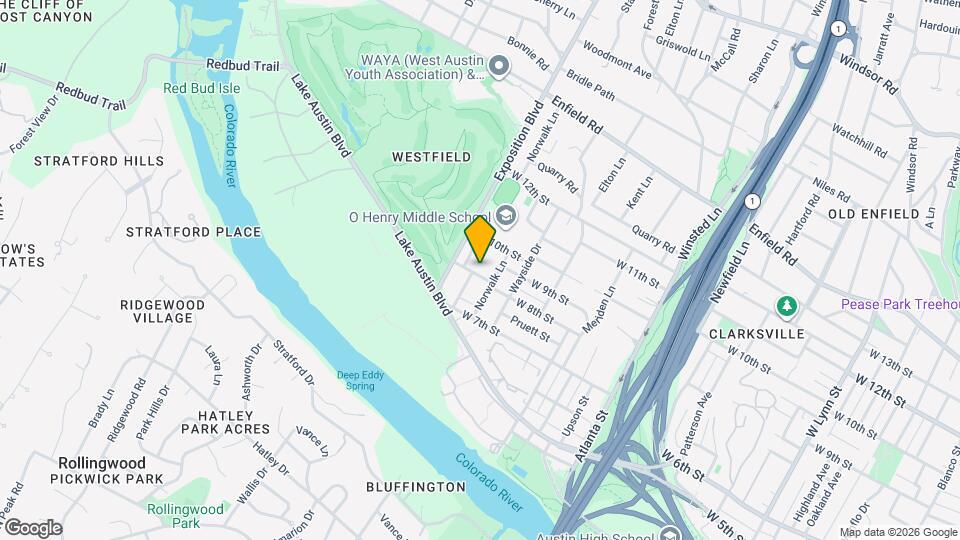 2606 W 8th St Map and Location Details