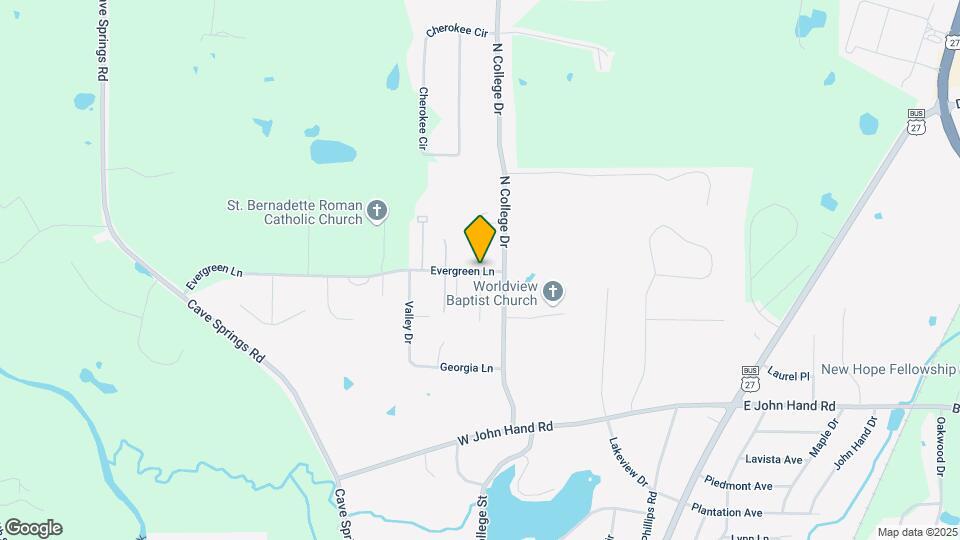 42-44 Evergreen Ln Mapa y Detalles de la Ubicación