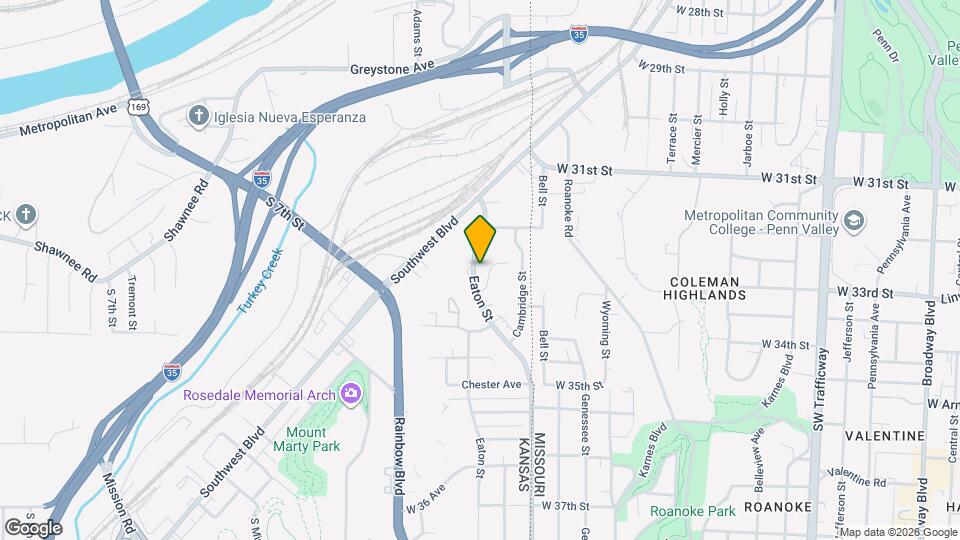 2837 Eaton St Map and Location Details