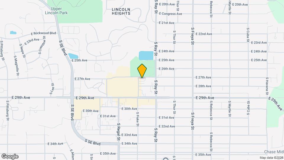 3102 E 27th Ave Mapa y Detalles de la Ubicación