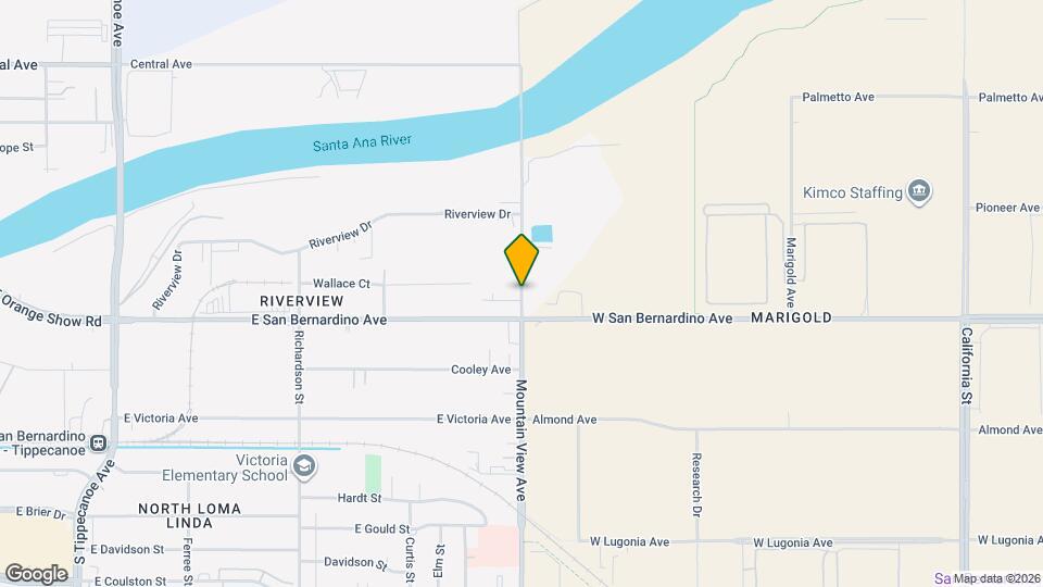 1478 S Mountain View Ave Mapa y Detalles de la Ubicación