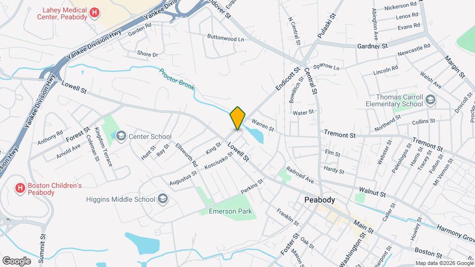 84 Endicott St, Unit 2nd Floor Mapa y Detalles de la Ubicación