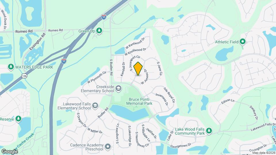 13804 W Jonesport Ct Map and Location Details