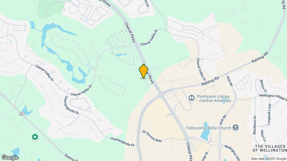 331 Chenal Woods Dr Map and Location Details