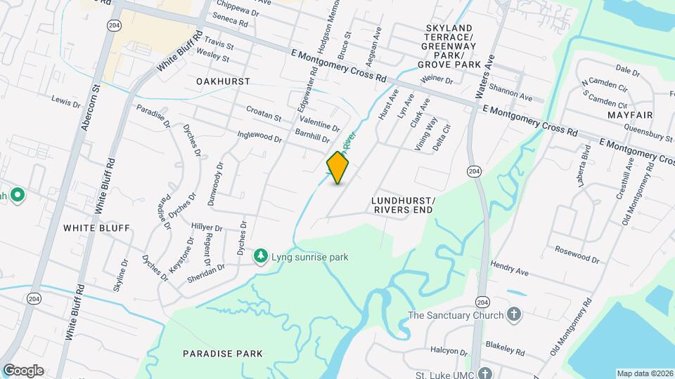 8723 Hurst Ave Map and Location Details