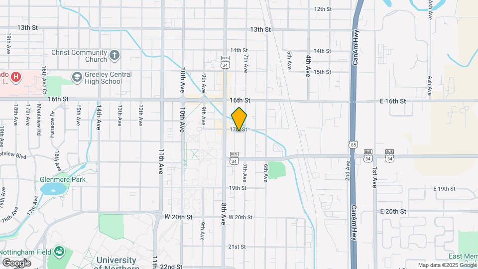 1705 7th Ave Map and Location Details