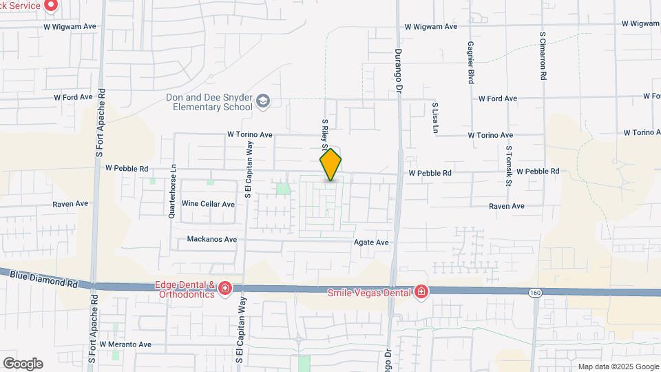 8789 Ashley Park Ave Mapa y Detalles de la Ubicación