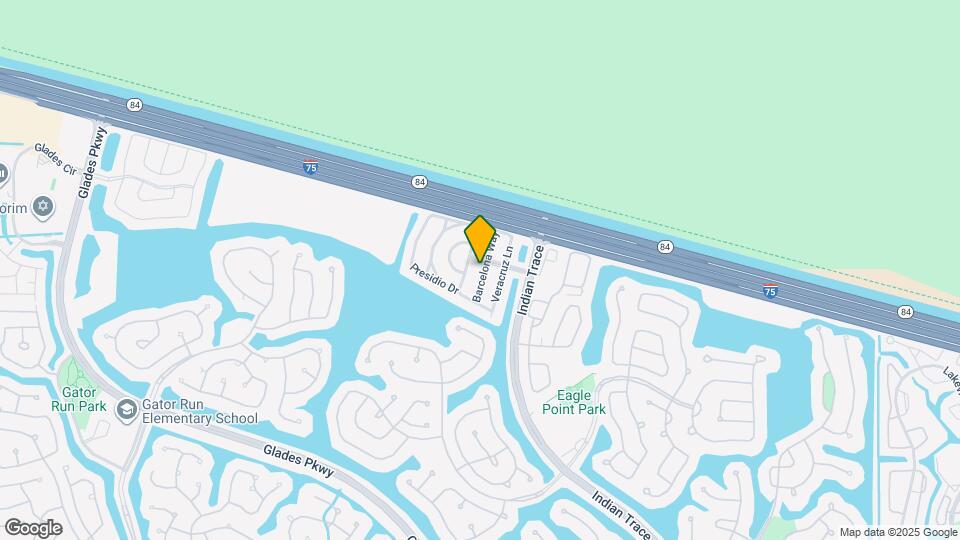 1489 Barcelona Way Map and Location Details