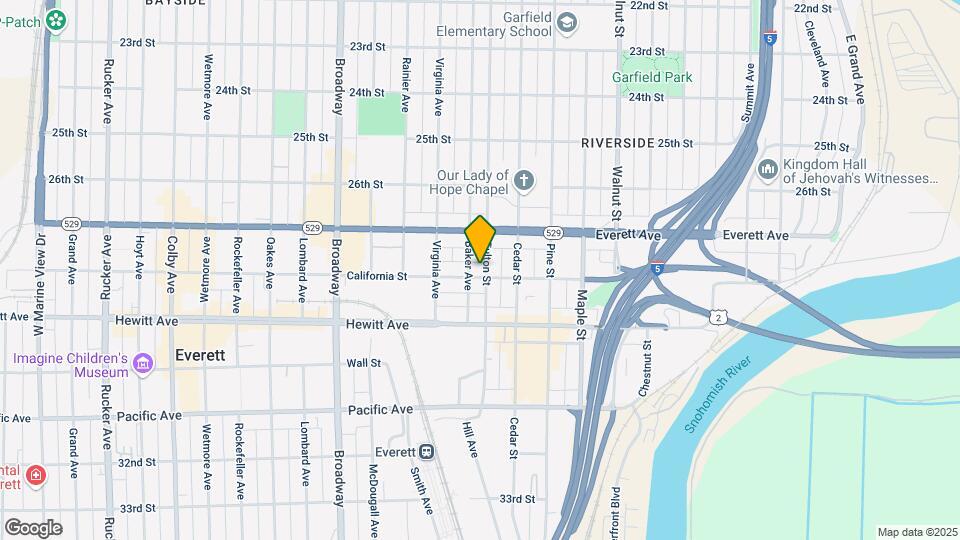 2505 California St Map and Location Details